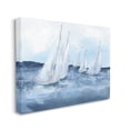 thumbnail image 3 of Stupell Industries White Sailboats Coasting Ocean Waters Blue Tide, 30 x 24,Design by Chris Paschke, 3 of 7