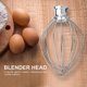 thumbnail image 4 of Cabezal mezclador de alambre de Acero inoxidable YONGSHENG para K45ww Ksm90 K45 Ksm150 Batidor de globo 4.5qt, 4 of 5