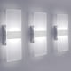 thumbnail image 1 of Lámpara de pared LED Lámpara de pared minimalista moderna Luz blanca fría Lámpara de iluminación acrílica para interiores Cableado gratuito Namotu HMKY050, 1 of 7