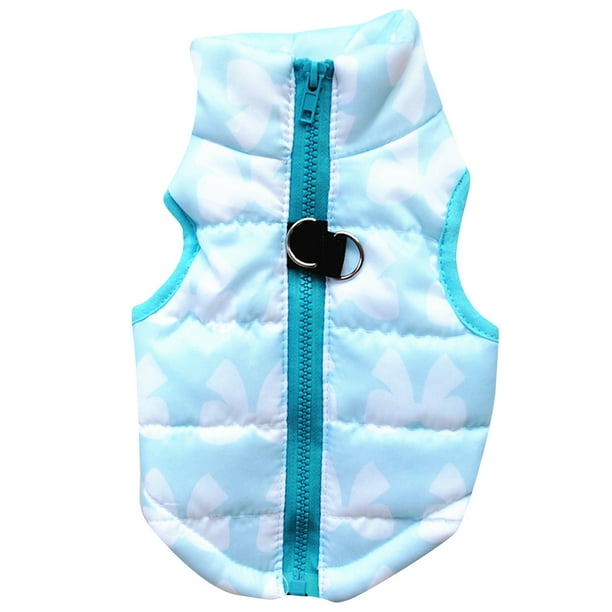 Chaqueta Acolchada para Perros con Hebilla de Tracción para Viajes Comodos en invierno onlyliua