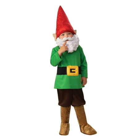 Halloween Garden Gnome Boy Child Costume