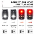 thumbnail image 4 of Accesorios para bicicletas Bicicleta WEST BIKING Light 4 Gear LED Lantern Life Iluminación gran angular impermeable Barbie Nuevos Originales, 4 of 6
