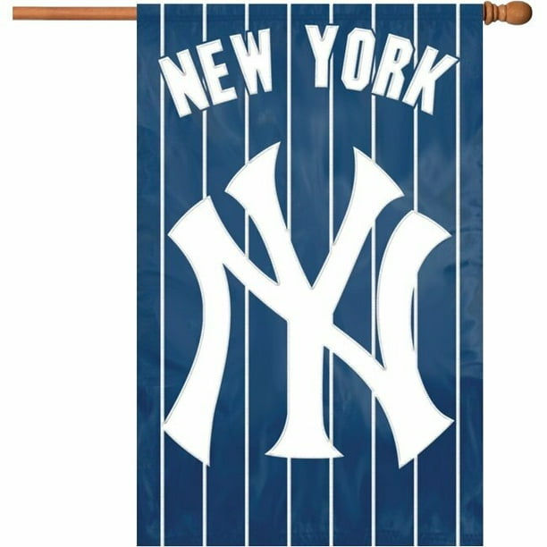 Yankees Applique Banner Flag - Walmart.com - Walmart.com