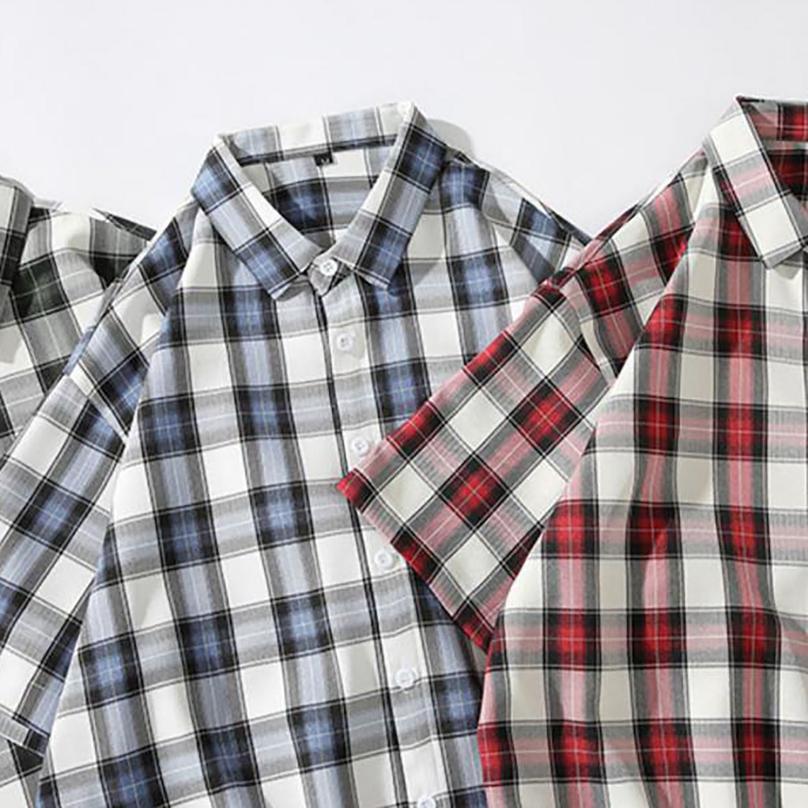 Golf Shirts for Men Summer Vintage Printed Shirt Men's Short