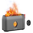 thumbnail image 1 of Simulation Flame Mist Humidifier With Remote Control Night Light Quiet Fake Fire Humidifier Cool Desktop USB Humidifier for Home Office Bedroom Baby Room Auto-off, 1 of 8