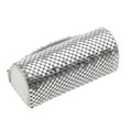 thumbnail image 3 of Stylish Satin Fabric Case with Mirror Button Closure Portable Travel -, 3 of 7