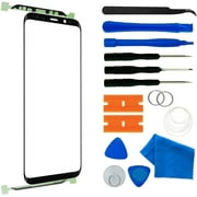 Original Samsung Galaxy S8 Plus Screen Lens Glass Replacement Kit,Front Outer Lens Glass Screen Screen Replacement