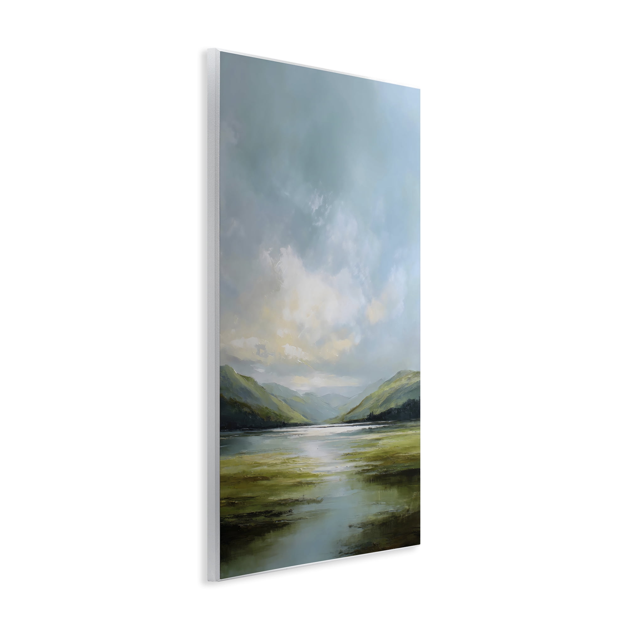 Stupell Industries Here Comes Sun over Valley Wall Plaque Art, design by Petal Prints Design