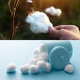 thumbnail image 4 of Cotton Balls 100% Premium Pure Triple Size Luxury Sized Wool Soft and Absorbent for Skin Remedies - 100 Pieces, 4 of 4