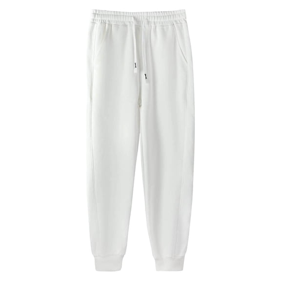 zbxnLI Straight Leg Pants Men's Comfy Pant Big and Tall Joggers Sweatpant Drawstring Loungwear with Pockets