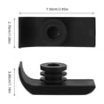 thumbnail image 4 of 2 PCS Walker Skis Glides Accesorios Anti-Skid Walker Glideros de Reemplazo de Reemplazo Universal Walker Portable Skis Walker Skis, 4 of 7