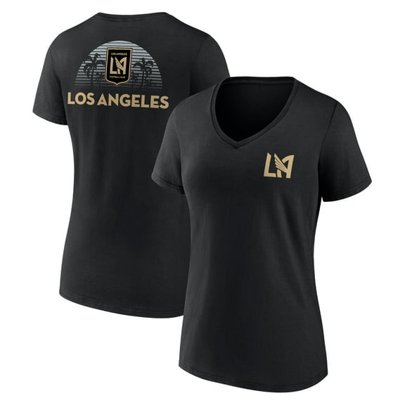 Women's Black LAFC Team Hometown Collection V-Neck T-Shirt
