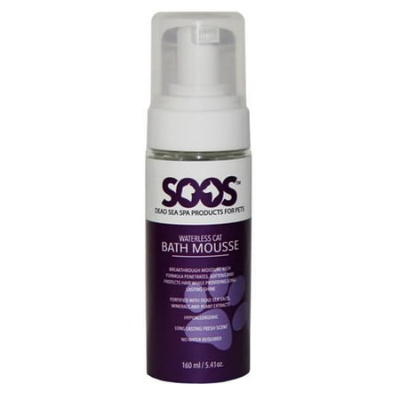 - Soos PP106 Waterless Cat Bath Dead Sea Mousse - 220 ml.