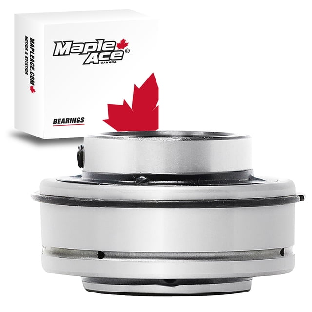 MAPLE ACE SER211-32 Roulement à Insert 2 Pouces d'Alésage avec Vis de Réglage et Anneau à Pression