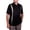 Black/Stone, variant on NEW Men's PGA Tour Print Polo Navy/Stone Small