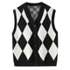 thumbnail image 4 of Chaleco de otoño e invierno para hombre, jersey sin mangas con cuello en V, chaleco informal para hombre para estudiantes jóvenes, 4 of 6