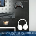 thumbnail image 5 of VIVO Black Steel Wall Mounted 48" x 32" Pegboard (3 Panel System), 5 of 8