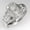 Silver, variant on 925 Silver Filled,Gold Plated Ring Women Luxury Cubic Zirconia Jewelry Size 6-10-6-Gold