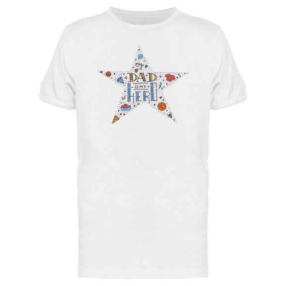 Dad My Hero Tee Men's -Image by Shutterstock