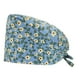thumbnail image 2 of Gorro Bouffant con botones, estampado, cubierta para la cabeza, gorro esmerilado para SPA, banda para el sudor, turbante elástico, sombreros para estilo B Macarena Sombreros abultados, 2 of 8