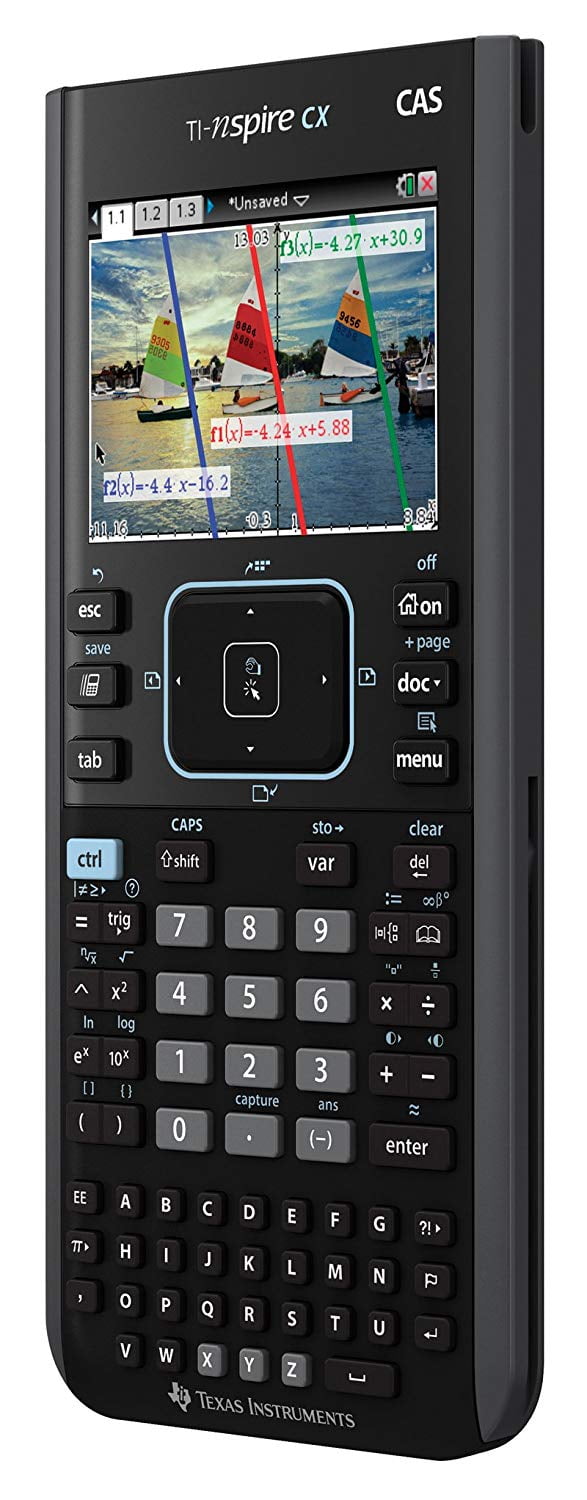 TEXAS INSTRUMENTS Calculatrice graphique TI-Nspire CX II-T CAS  NSCXCAS2/TBL/3E14