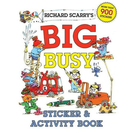 Richard Scarry's Big Busy Sticker & Activity Book