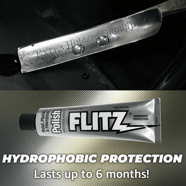 Flitz Metal Polish for Chrome, Aluminum Cleaner, Brass Flitz Metal Polish for Chrome, Aluminum Cleaner, Brass