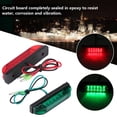 thumbnail image 3 of Luz de navegación BuyWeekMX 4 piezas de navegación ROJA luz de bombilla Tecnología de vanguardia, 3 of 10