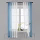 thumbnail image 2 of Cortinas transparentes Ombre - Barra semi gasa degradada de lino sintético Leyfeng Cortinas transparentes, 2 of 7