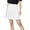 White, variant on Women's High Waist Pleated Mini Skirt Skater Y2k Tennis School Skirt Uniform Skirts for Teen Girls