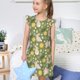 thumbnail image 4 of Balery Happy Easter Camisón de princesa para niñas, pijama de algodón con mangas abullonadas, suave y bonito.-Medium, 4 of 6