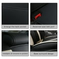 thumbnail image 2 of Maidao Car Seat Covers Leather Set for Honda for CR-V 1997-2019 5 Seats Waterproof Front Rear Cushion Protector with Headrest Black, 2 of 8