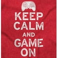 thumbnail image 2 of Vintage Keep Calm Video Game On Nerd Crewneck T Shirts Boy Girl Teen Brisco Brands S, 2 of 6