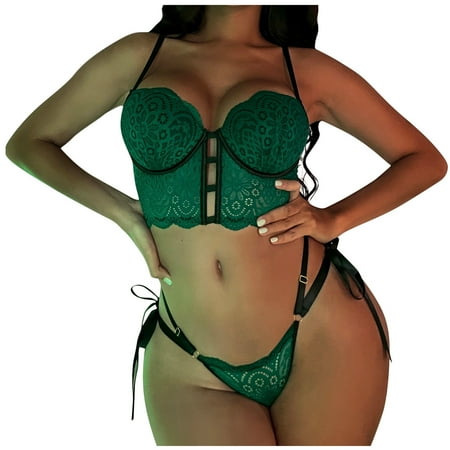 

GuessLookry 2023 Fishnet Lingerie For Women Women Bow Silk Satin Lingerie Hollow Backless Nightdress Sleepwear Pajamas S-3XL Valentine Gift