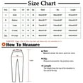 thumbnail image 3 of ClodeEU Womens Wide Leg Ankle Length Pants With Pockets,Elastic High Waisted Business Loose Trendy Trousers Blue,Womens Plus XL, 3 of 7