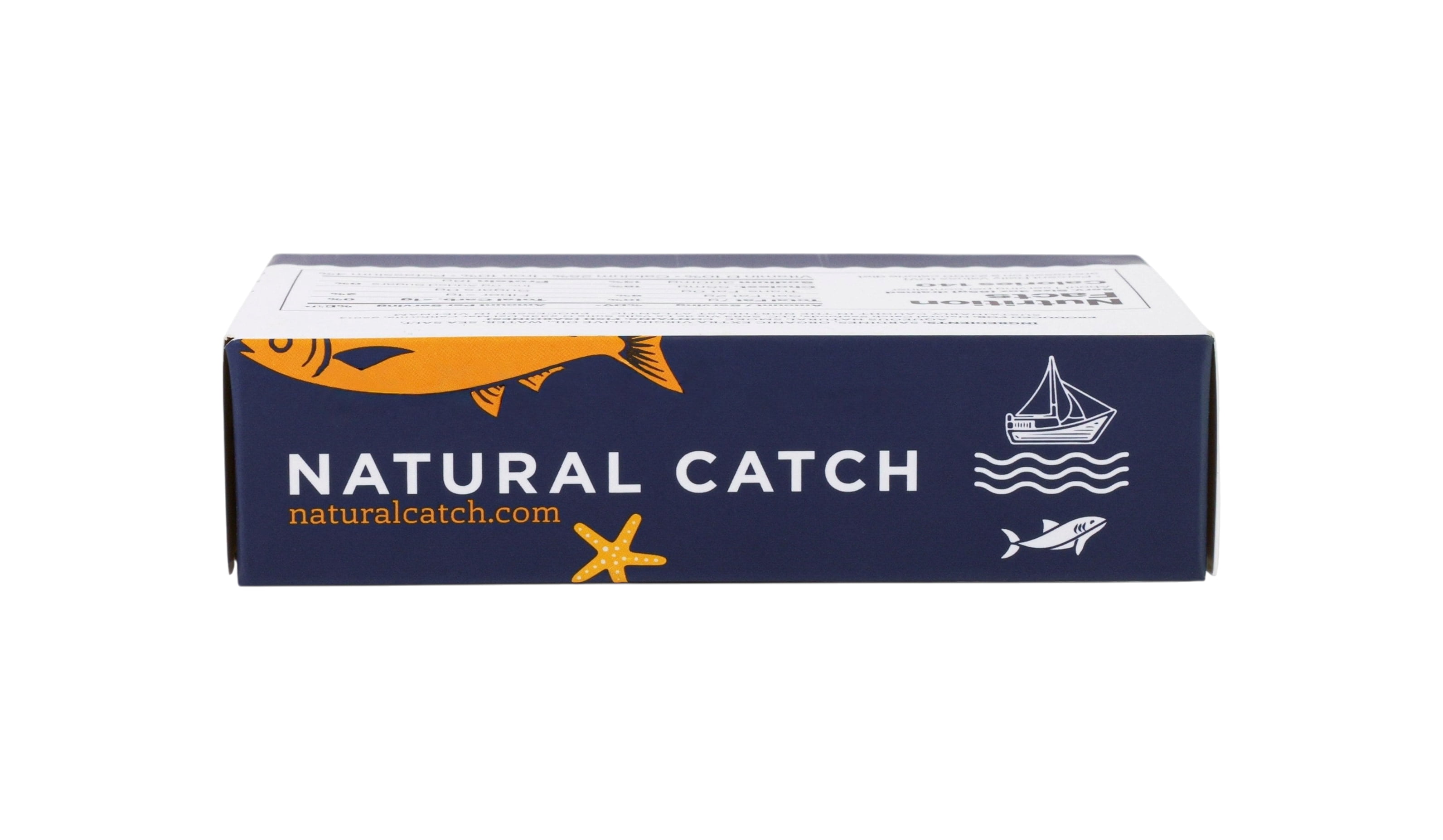 Natural Catch Wild Sardines in Organic Extra Virgin Olive Oil 4.4 oz