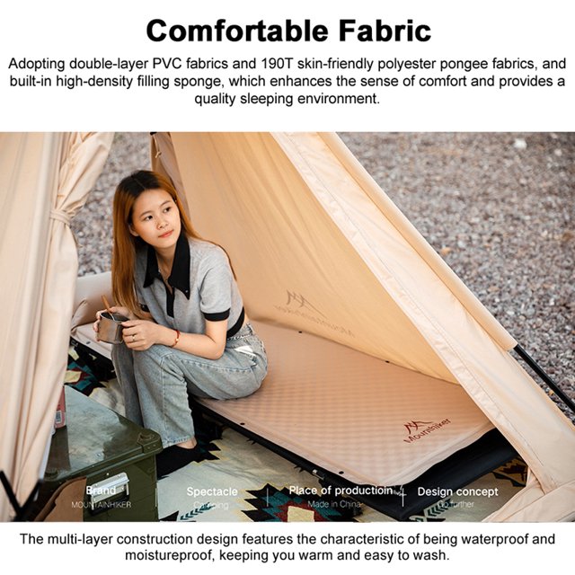 Inflatabale mat,Pad Inflatable Portable Aircushion Tent Bed Splicable Pad Huiop Mat Aircushion Tent Qisuo Inflatable Splicable Mewmewcat