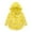 Yellow, variant on Mercatoo Toddler Girls Spring Windproof Coat Prints Hooded with Pocket Jacket Kids Girls Outdoor Travel Coats Size 8 to 10
