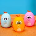 thumbnail image 2 of Pobo Chicken Pinch Happy Eyes Descompresión ocular Escupir soplar Brilla en la oscuridad Juguete de broma, 2 of 3