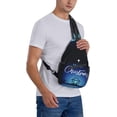 thumbnail image 7 of Merry Christmas Birth Christ Sling Bag Crossbody Hiking Travel Chest Bags Backpack Shoulder Daypack for Women Men, 7 of 7