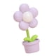 thumbnail image 4 of Luz de noche de flores para niños, luz suave, flexión de 360 grados, lámparas de noche con pilas para sala de estar, color morado, 4 of 14