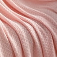 thumbnail image 5 of Organictune Bamboo Fiber Cooling Blanket for Hot Sleepers, Breathable and LightWeight Throw for Bed, 60" x 80", Light Pink, 5 of 5