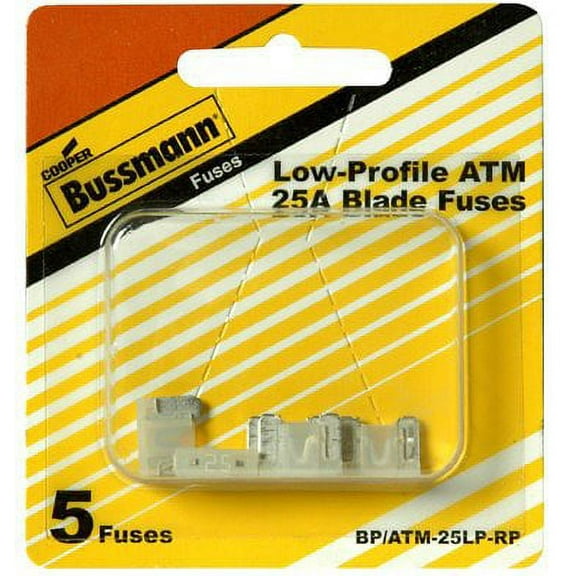 Bussmann BP/ATM-25LP-RP 25 Amp Low Profile ATM Blade Fuse
