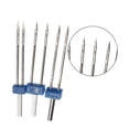 thumbnail image 4 of Thinsony 3pcs Twin Stretch Machine Household Sewing Machine Double Pins Heavy Duty DIY Craft Accessories 2Set, 4 of 6
