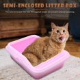 thumbnail image 3 of Cat Litter Box Litter Box Litter Pans with Cat Litter Scoop for Pet, 3 of 8