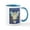 White/Blue Inside, variant on CafePress - Blue & Gold Cancer Angel Mug - 11 oz Ceramic Mug - Novelty Coffee Tea Cup