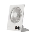 thumbnail image 2 of Ventilador Plano Portátil Escritorio Potente Viento Mini Mesa Circulador Aire Recargable Por USB Con Sincronización Remota Y Ajuste La Velocidad Del Interior Exterior para Oficina, 2 of 9
