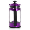 thumbnail image 3 of Mr. Coffee 30oz Glass and Stainless Steel French Coffee Press in Purple, 3 of 3