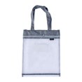 thumbnail image 4 of Bolsa de malla portátil con cremallera para libros de estudiantes, para organizar archivos A4, tareas Gris, 4 of 8