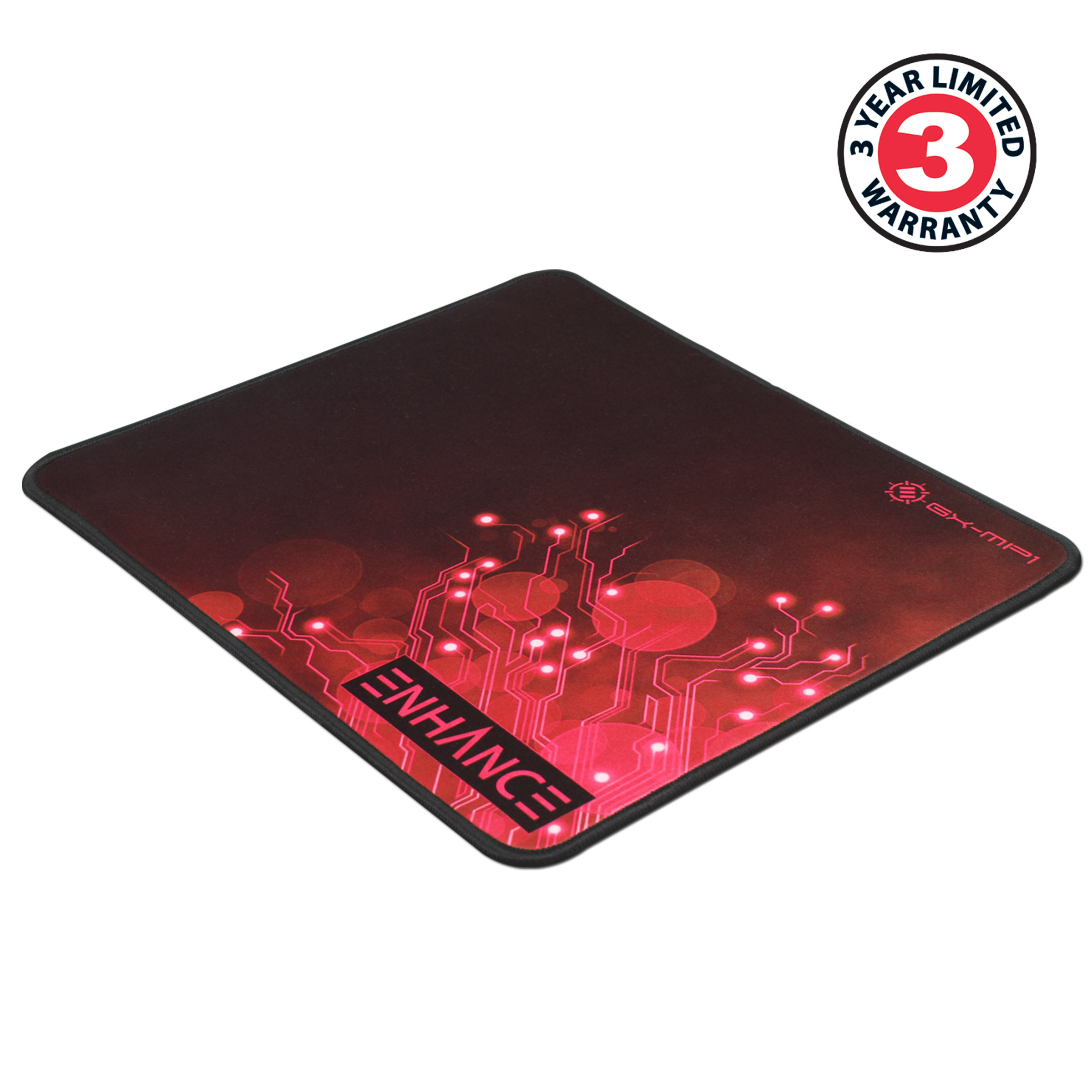 ENHANCE Pro Red Gaming Mouse Pad Extended - Precision Tracking Surface , Non-Slip Base , Anti-Fray Stitching for World of Warcraft: Legion , Battlefield 1 , Dota 2 , League of Legends and More - image 2 of 9